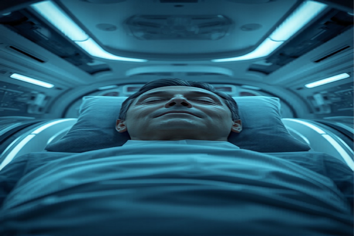Hyperbaric oxygen therapy chamber at Well Centered Wellness Sanford NC