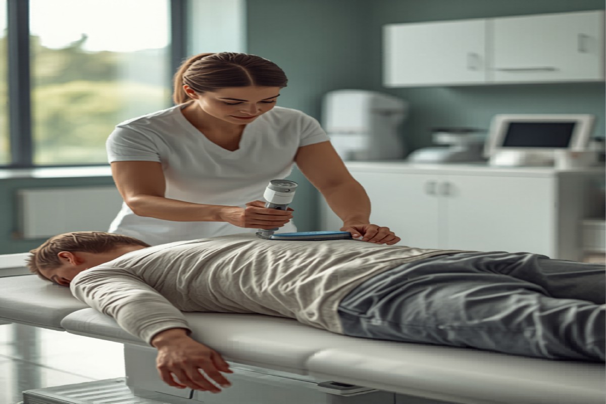 StemWave therapy session at Well Centered Wellness Sanford NC